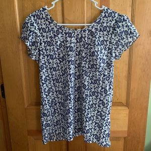 Japna short sleeve blouse with front pocket